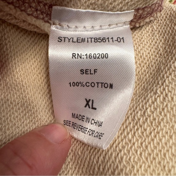 Blue Buttercup Sequin Nutcracker Trio Sweatshirt 100% cotton Size XL - Picture 3 of 9